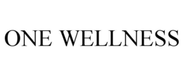 ONE WELLNESS trademark