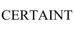 CERTAINT trademark