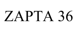 ZAPTA 36 trademark