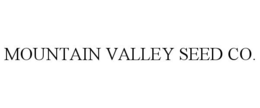 MOUNTAIN VALLEY SEED CO. trademark