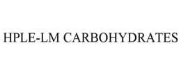 HPLE-LM CARBOHYDRATES trademark
