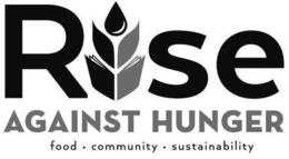 RISE AGAINST HUNGER FOOD ·COMMUNITY· SUSTAINABILITY trademark