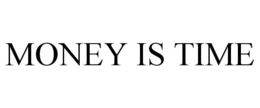 MONEY IS TIME trademark