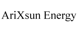 ARIXSUN ENERGY trademark