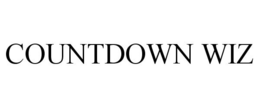 COUNTDOWN WIZ trademark