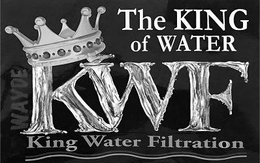 THE KING OF WATER WAYDE KWF KING WATER FILTRATION trademark