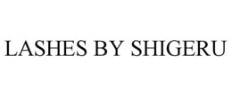 LASHES BY SHIGERU trademark
