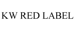 KW RED LABEL trademark