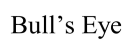 BULL'S EYE trademark