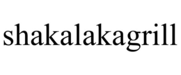 SHAKALAKAGRILL trademark