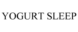 YOGURT SLEEP trademark