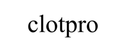 CLOTPRO trademark