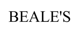 BEALE'S trademark