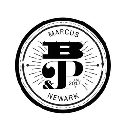 MARCUS B&P NEWARK EST. 2017 trademark
