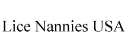 LICE NANNIES USA trademark