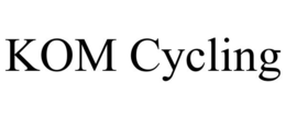 KOM CYCLING trademark