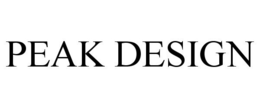 PEAK DESIGN trademark
