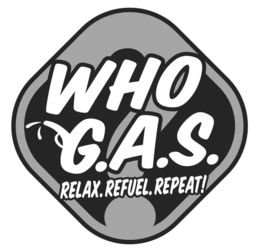 WHO G.A.S.? RELAX.REFUEL.REPEAT! trademark