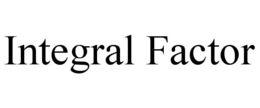 INTEGRAL FACTOR trademark
