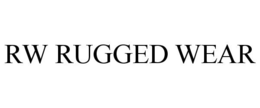 RW RUGGED WEAR trademark