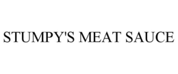 STUMPY'S MEAT SAUCE trademark