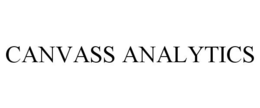 CANVASS ANALYTICS trademark