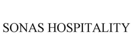 SONAS HOSPITALITY trademark