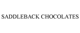 SADDLEBACK CHOCOLATES trademark