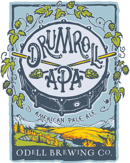 DRUMROLL APA AMERICAN PALE ALE ODELL BREWING CO. trademark