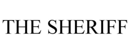 THE SHERIFF trademark
