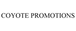 COYOTE PROMOTIONS trademark