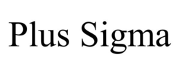 PLUS SIGMA trademark