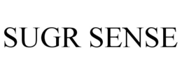 SUGR SENSE trademark