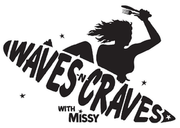 WAVES -N- CRAVES WITH MISSY trademark