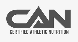 CAN CERTIFIED ATHLETIC NUTRITION trademark