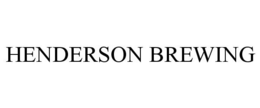 HENDERSON BREWING trademark