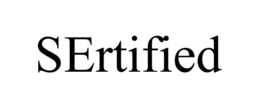 SERTIFIED trademark