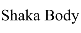 SHAKA BODY trademark