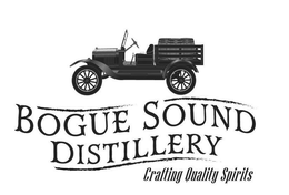 BOGUE SOUND DISTILLERY CRAFTING QUALITYSPIRITS trademark