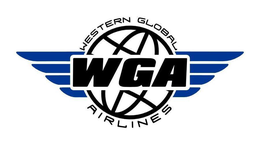 WGA WESTERN GLOBAL AIRLINES trademark