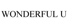 WONDERFUL U trademark