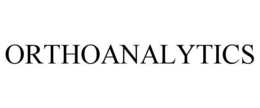 ORTHOANALYTICS trademark
