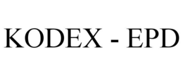 KODEX - EPD trademark