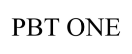 PBT ONE trademark