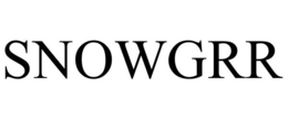 SNOWGRR trademark