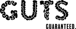 GUTS GUARANTEED. trademark