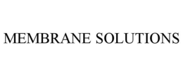 MEMBRANE SOLUTIONS trademark