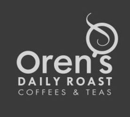 OREN'S DAILY ROAST COFFEES & TEAS trademark