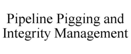 PIPELINE PIGGING AND INTEGRITY MANAGEMENT trademark