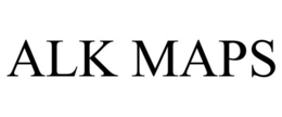 ALK MAPS trademark